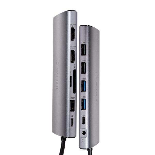WINX CONNECT Ultra 14-in-1 Type-C Hub - Silver