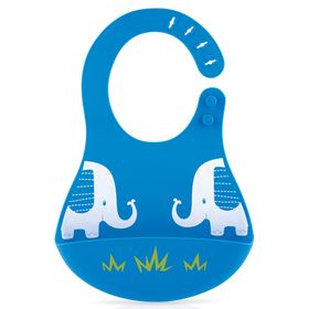 Nuby Silicone Catch All Bib - Blue | Shop Today. Get it Tomorrow ...