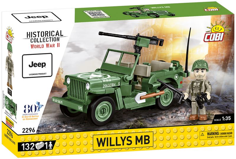 Cobi Willys Jeep MB Construction Model