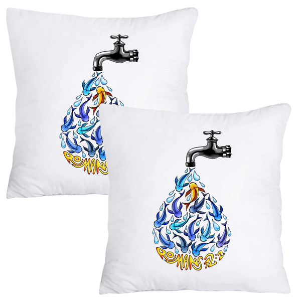 Scatter Cushion Cover Set - Do not be conformed to this world Romans 12-2