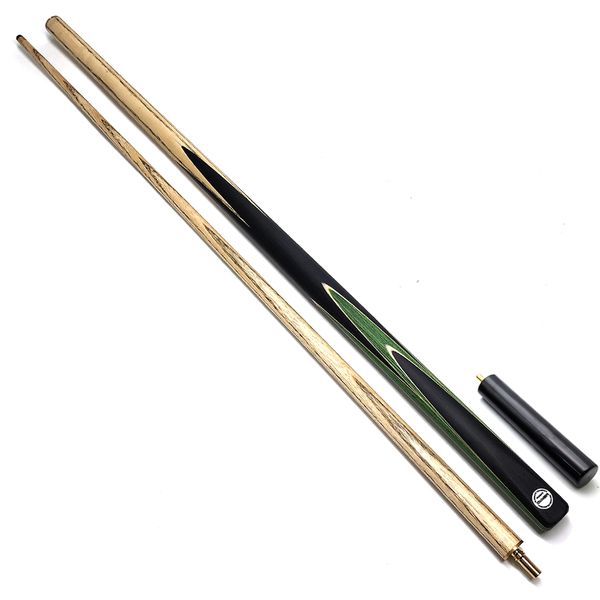Dominator 2Piece Ash Pool Cue Moss Greenwood Ashwood Snooker Stick