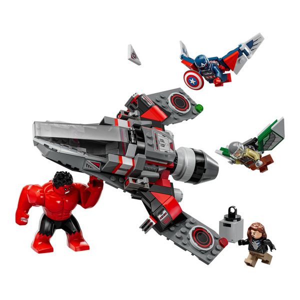 LEGO 76292 Marvel Captain America vs. Red Hulk Battle Toy (Parallel Import)