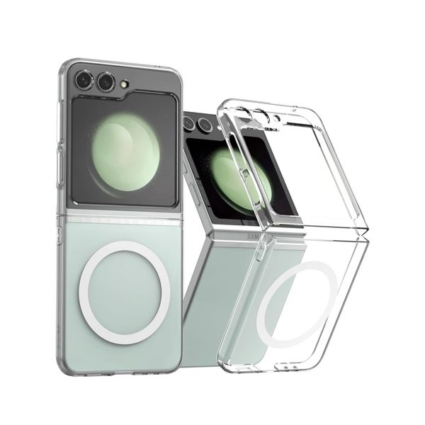 Transparent MagSafe Protective Case Compatible With Iph 12 Pro Max - Purple