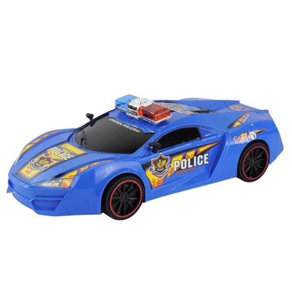 Police Justice Car Light-Up Toy Vehicle - Toys for Boys