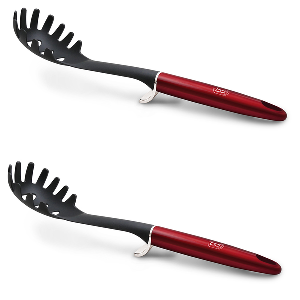 Berlinger Haus Non-Stick Spaghetti Spoon - Burgundy Edition (Set of 2)