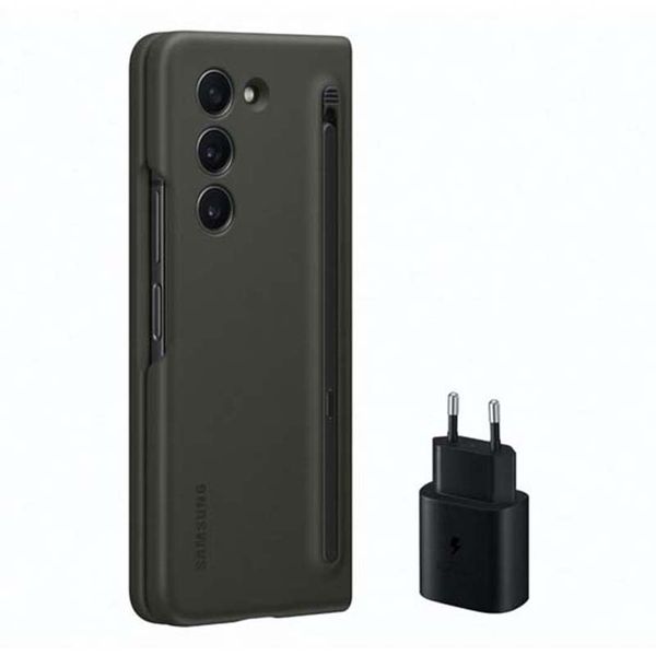 Samsung Slim S-Pen Cover With 25W Charger For Galaxy Z Fold5 - Graphite