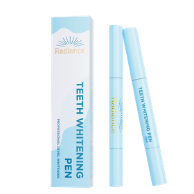 Radiance Whitening Pen - 2-Pack, Non-Toxic, Enamel Safe Teeth Whitening