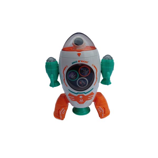 All-Direction Space Rocket: Lights, Sounds, and Endless Fun!