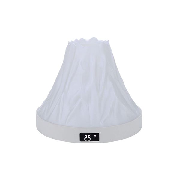 Night Light Lamp Creative Snowy Mountains with Touch SensorLED Rechargeable