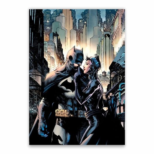 Batman And Catwoman Poster - A1