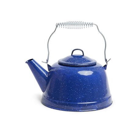 GSI Outdoors Enamelware Tea Kettle Blue 14021