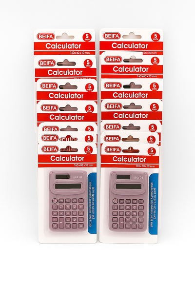 Compact Solar Calculator - 8-Digit Display ,12 x Calculator