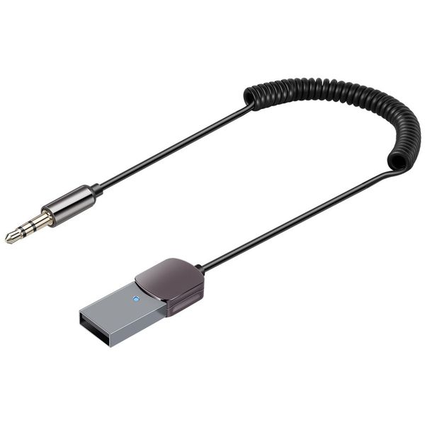 USB Bt5.0 Receiver 3.5mm Aux Car Bluetooth Transmitter