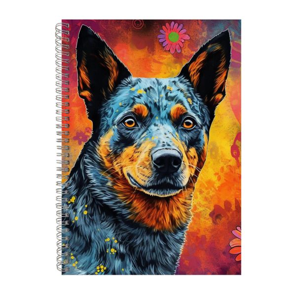 CATTLE DOG Notebook Dog Gift Idea A4 NotePad 111