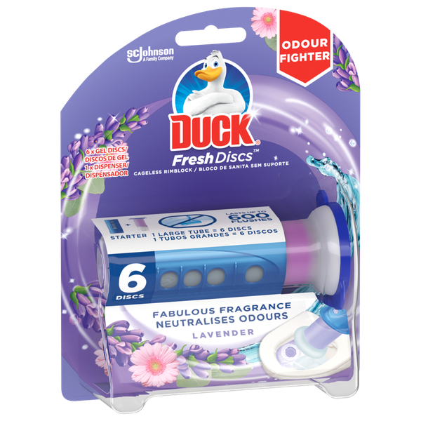 Duck Fresh Discs Lavender Primary 6's