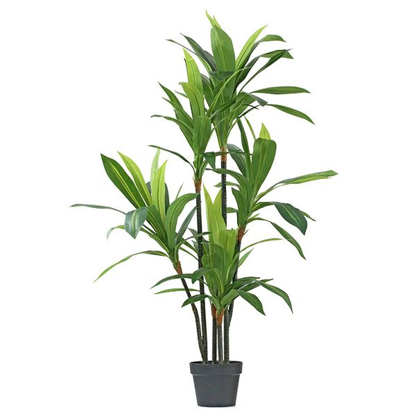 HouzeComfort Artificial Dracaena Houseplant and Pot Plant and Houseplant