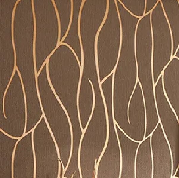 Non woven Velvet Home Decor Wallpaper