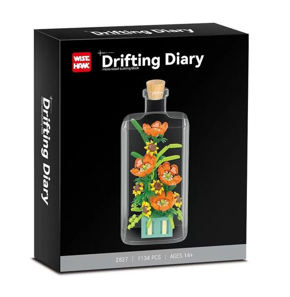 Wisehawk Bouquet of Flowers - 1134 Pieces - 33.3cm Tall