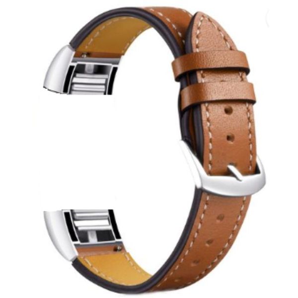 Killer Deals PU Vegan Leather Strap for Fitbit Charge 2 - Black