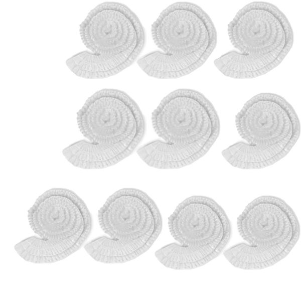 10 Pieces Disposable Furniture Dust Covers with Elastic, Sofa Couch Cover