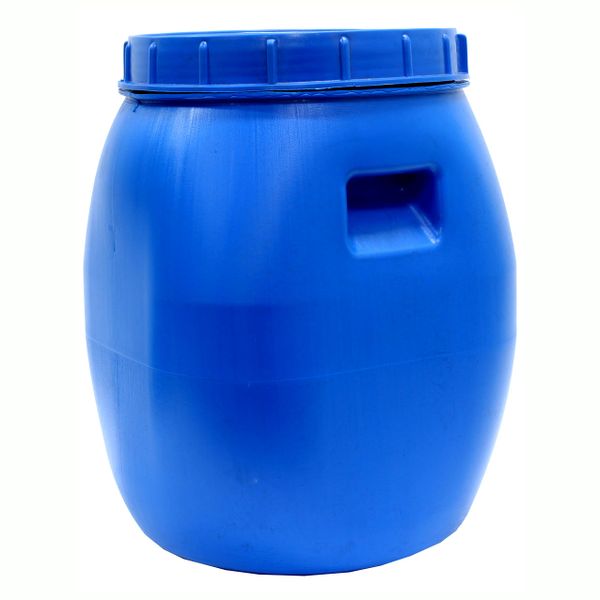 50 Litre Storage Drum - Open Head - Blue
