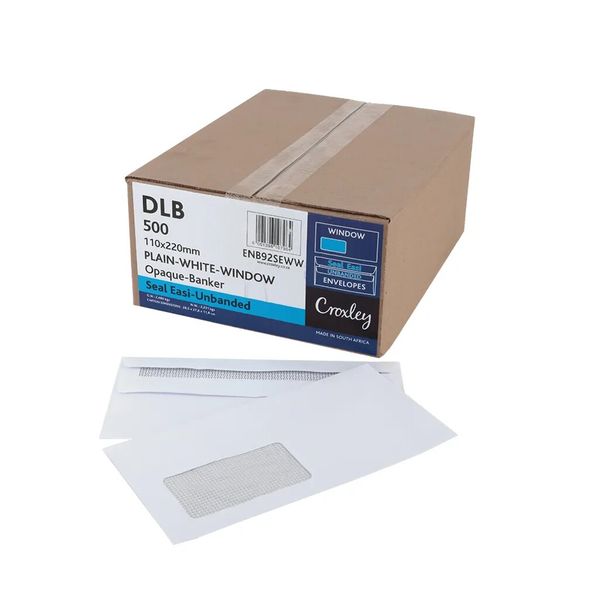 Croxley No Window Envelopes (500 Per Box)