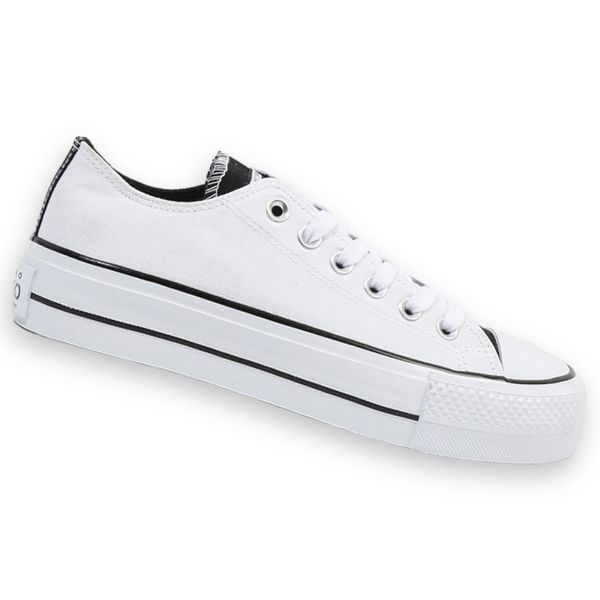 EKKO Ladies Platform Fashion Sneakers Lo - Panda