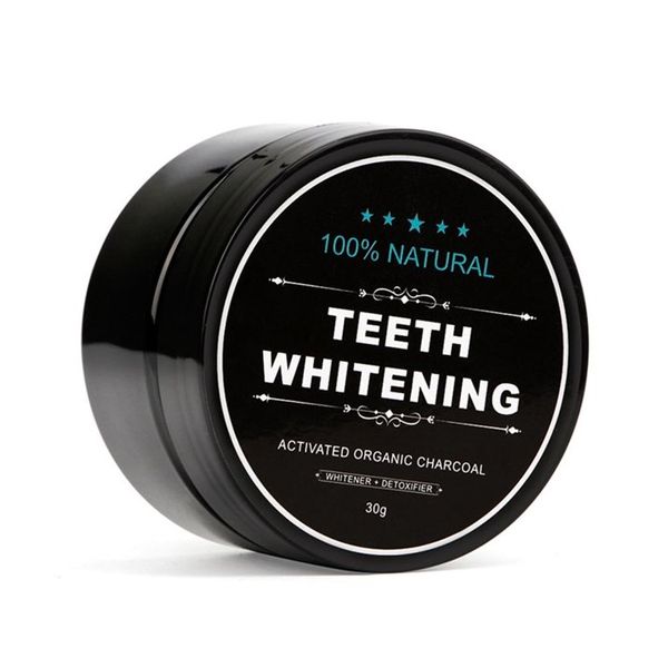 100% Natural Charcoal Teeth Whitening Powder
