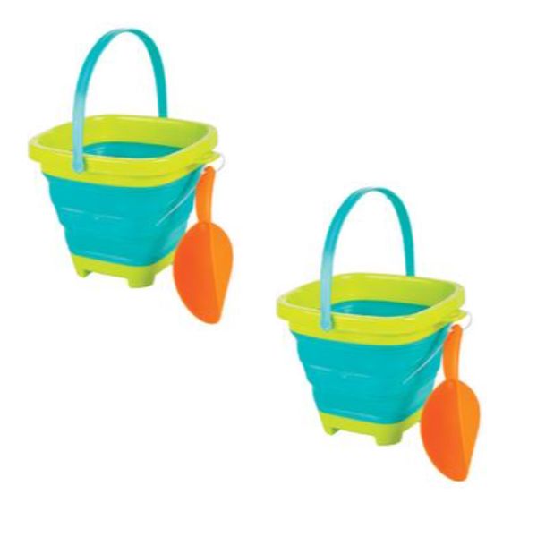 Garden Collapsible Beach Bucket and Spade Set of 2