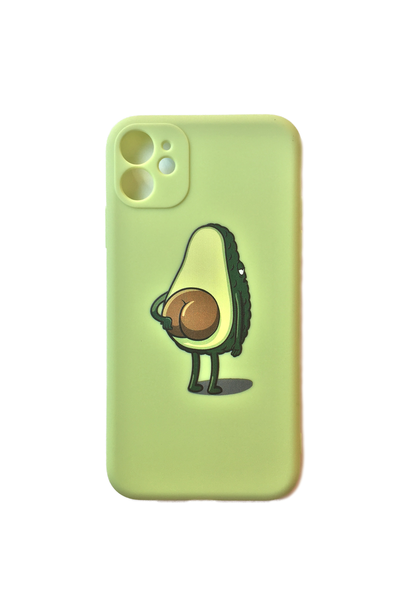 iCACY - Protective case for iPhone 11, 7/8/SE2 &amp; iPhone 6/6s - Avocado