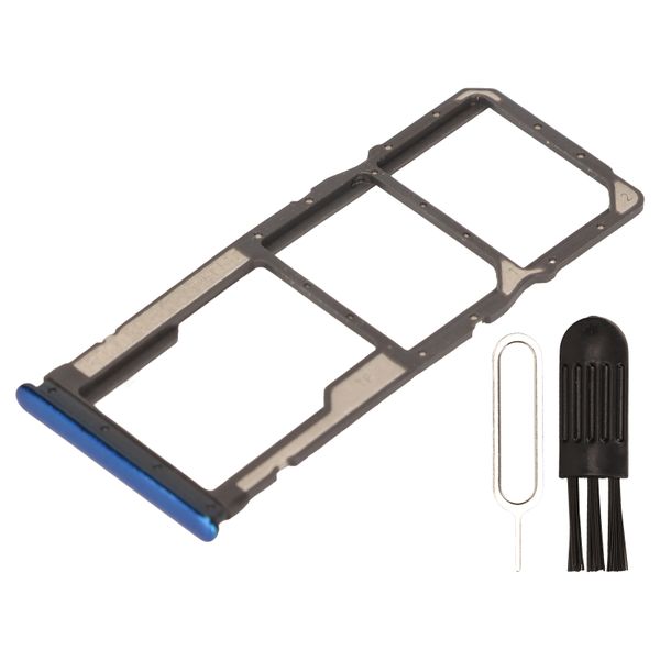 SIM Card Tray compatible with Redmi Note 8 Blue