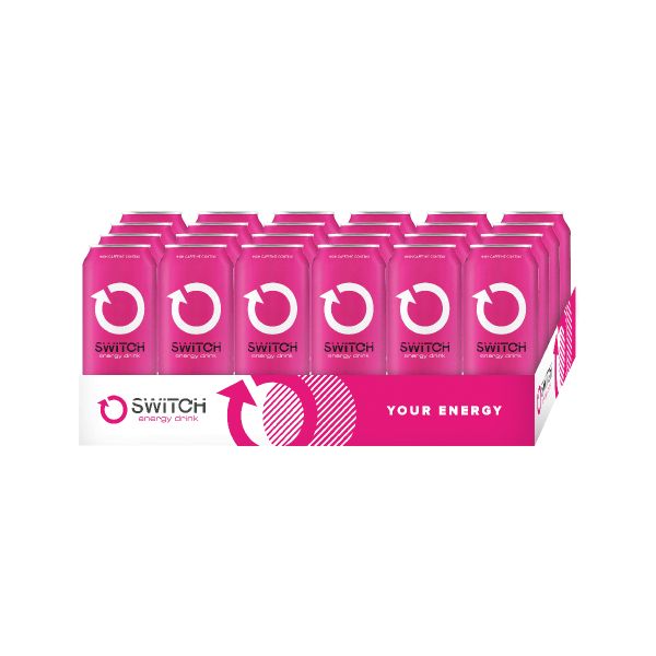 Switch Energy Energy Pink Lemonade ( 24 X 500ml )