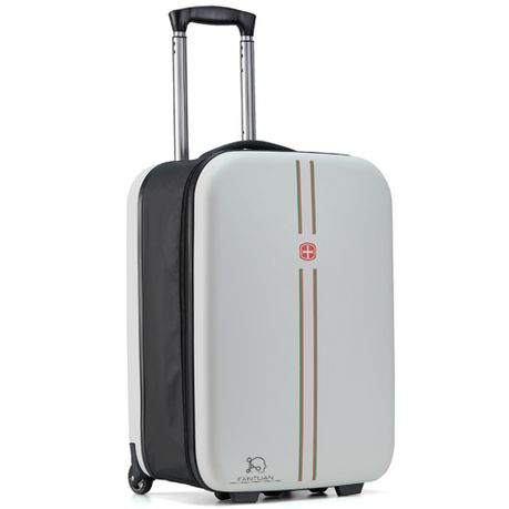 FANTUAN 20 Inch ABS Suitcase Roller Travel Luggage Foldable Lightweight