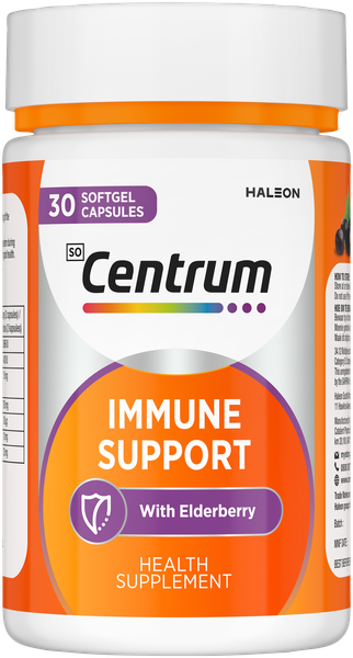 Centrum Immune Supplement with Elderberry. 30 Capsules