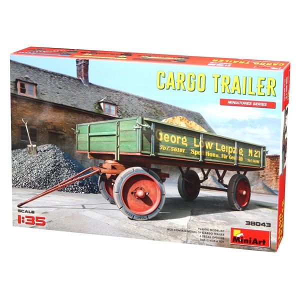 MiniArt 38043 1/35 Cargo Trailer