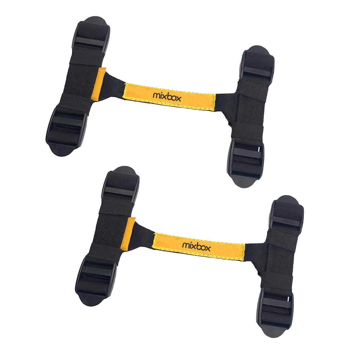 Mix Box 2 Pack Luggage Straps for Motorcycles Aluminium Panniers/top Cases
