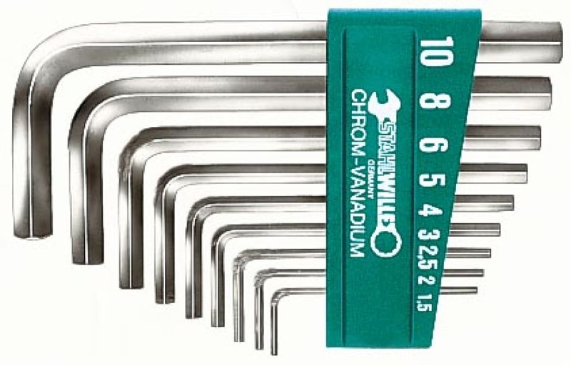 Stahlwille Allenkey Set 10 Piece