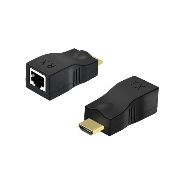 2 Piece RJ45 Network Cable Extender