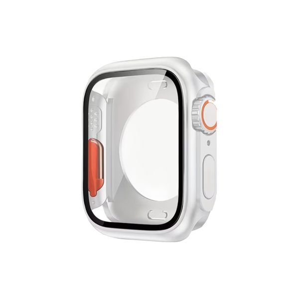 360 Degree Screen Protector Case Compatible With Apple watch 45mm-Starlight