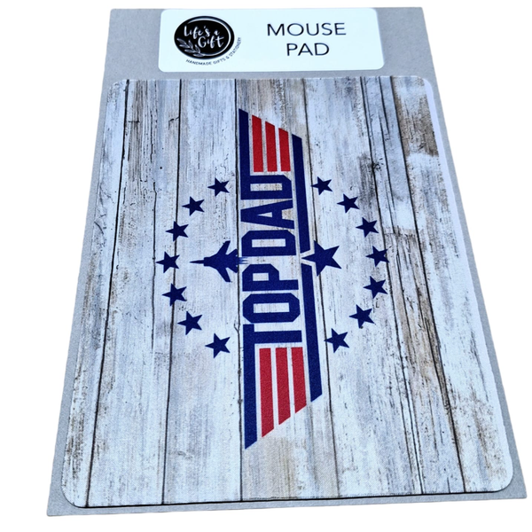 Mouse Pad 22 x 18 cm - Top Dad