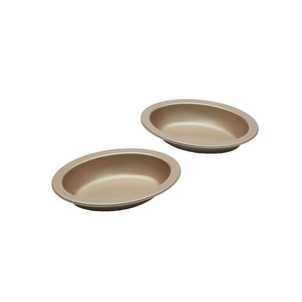 Paul Hollywood Non-Stick Individual Oval Pie Dishes (Set of 2)