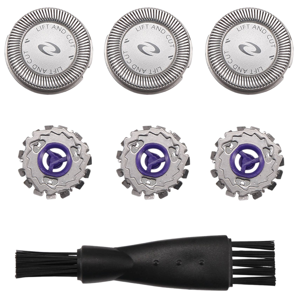 3 Pcs Replacement Shaver Head for Philips Norelco Hq3 Hq4 Hq55 Hq56