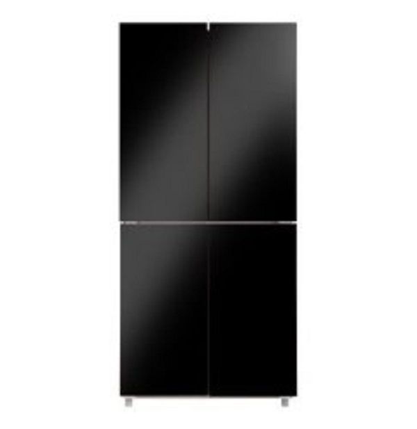 Sunbeam 495L 4 Door Refrigerator With Black Glass Finish Buy Online