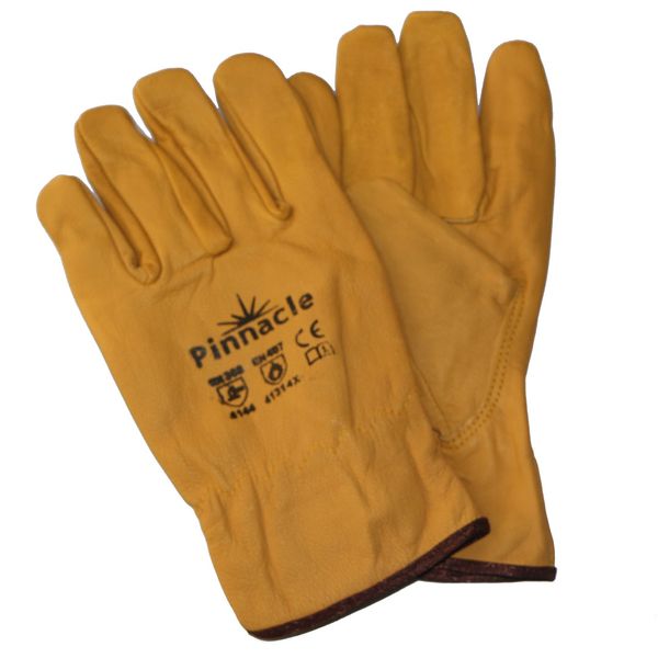 Pinnacle NAPA TIG Safety Glove Yellow Leather