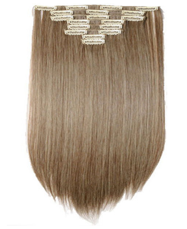 7 Piece Full Head ClipIn Straight Hair Extensions Shop Today. Get it