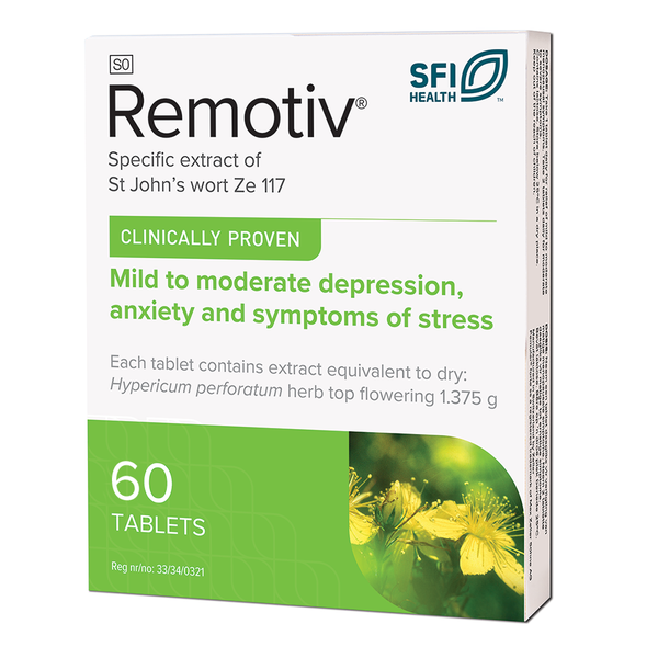 Flordis Remotiv Relieves Stress, Anxiety and Improves Mood Tablets 60’s