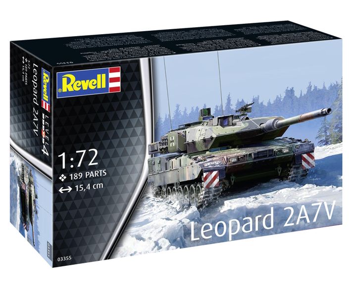 Revell 1/72 Leopard 2 A7V Tank Plastic Model Kit