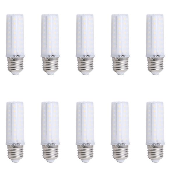 10 Pack -12W LED Corn Bulb E27