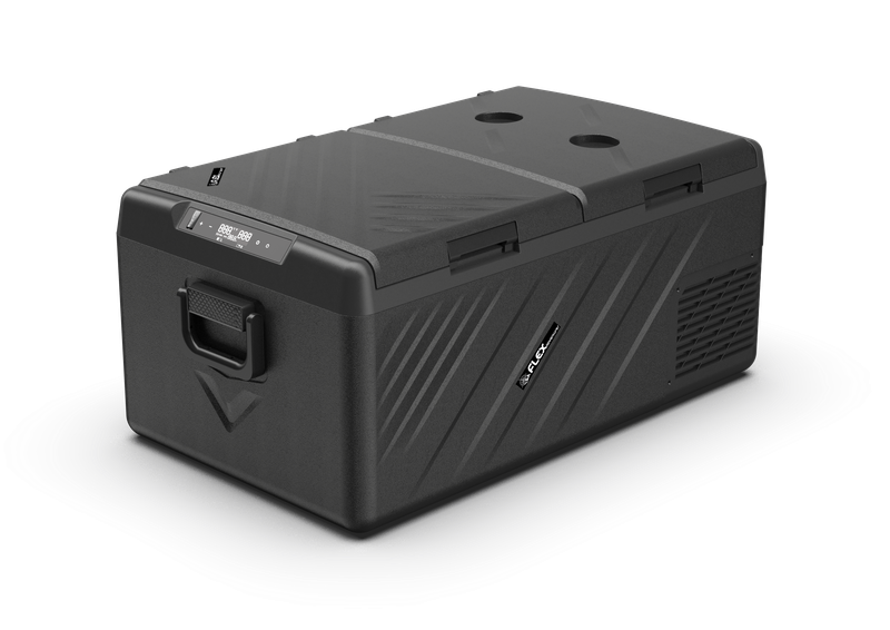 Flex Adventures K.I.D 75 - 75L 12/220V Plastic Dual Zone Fridge/Freezer