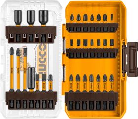 32 Piece Screwdriver S2 Bit Set - Pozi - Hex - Torx - Phillips
